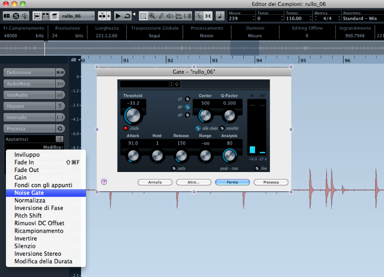 Le TrackVersions di Cubase 7.5 Figura 21