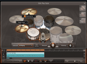 Toontrack EZ_Drummer 2 Edit Play Style