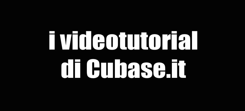 i video tutorial di cubase.it